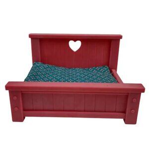 Li'l Woodzeez Honeysuckle Hillside Cottage Pink Bed with Mattress